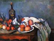 Paul Cezanne Still Life with Onions Spain oil painting artist